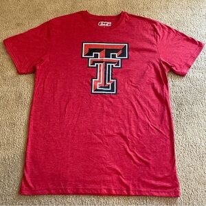 Heather Red Texas Tech Men’s Large Tshirt NWT